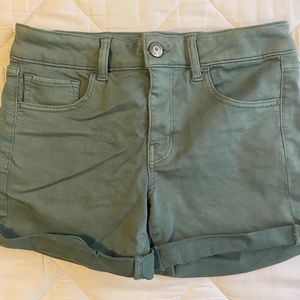 Colored Jean Shorts